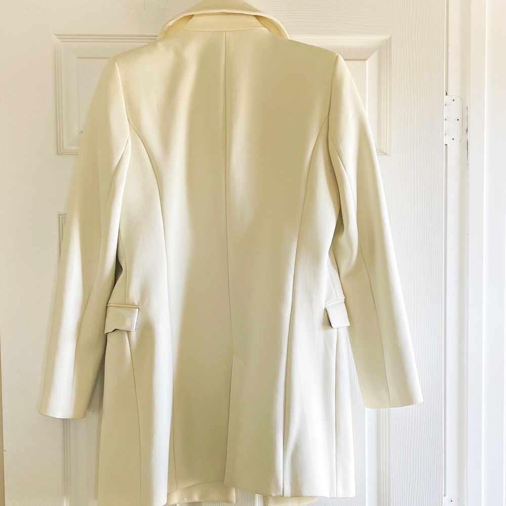 Zara off white coat - Picture 3 of 5